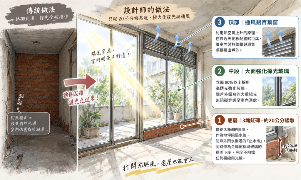 老屋採光改善工法